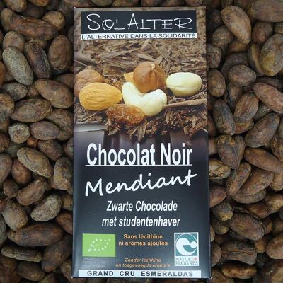 Chocolat noir mendiant