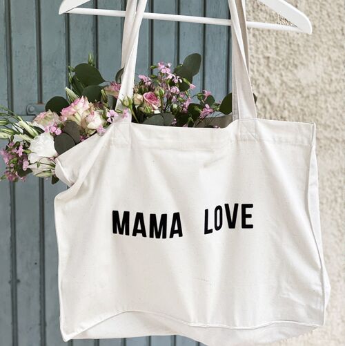 Shopping bag mama love naturel