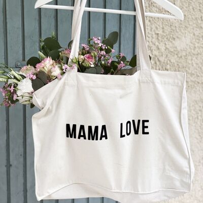 SHOPPING BAG MAMA LOVE NATURAL
