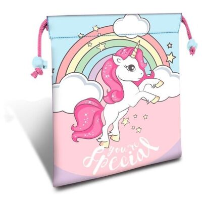 Unicornios Bolsa Merienda 22x23