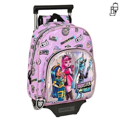 Monster High Mochila con carro 38x34x10 cm