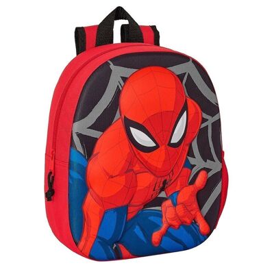 Spiderman Mochila 3D 27x33x10 cm