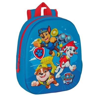 Patrulla Canina Mochila 3D 33X27X10