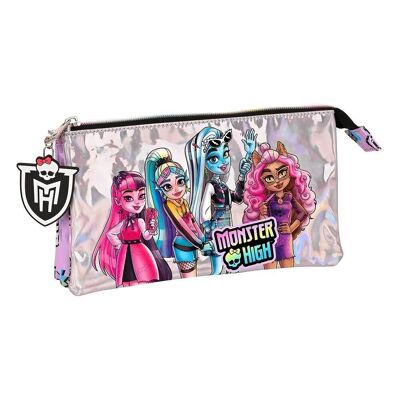 Monster High Portatodo triple 22x12x3 cm