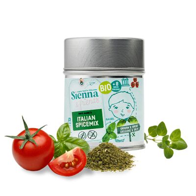 ITALIAN SPICE BLEND - NO ADDED SALT - NO ADDITIVES - 28G - FROM 8 MONTHS