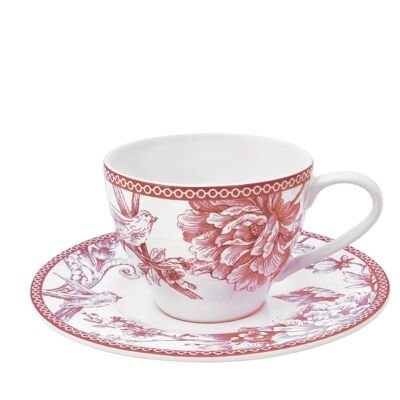 Taza de té con plato de onagra 240 cc