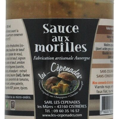 Morel sauce