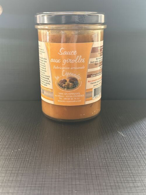 sauce aux girolles