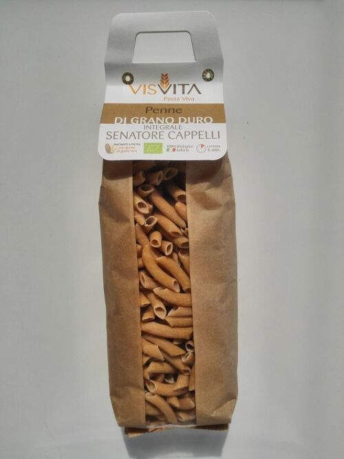 Penne di Grano Duro Senatore Cappelli Biologico 100% Italiano - 500 gr