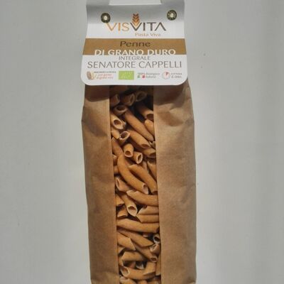 Penne de blé dur 100% italienne biologique Senatore Cappelli - 500 gr