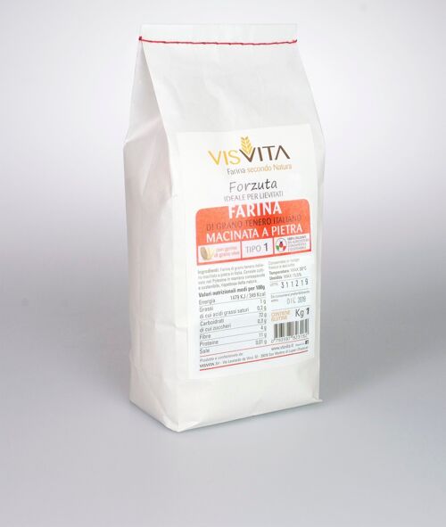 Farina di Grano Tenero 100% Italiano Tipo 1 "di forza" - 1 kg