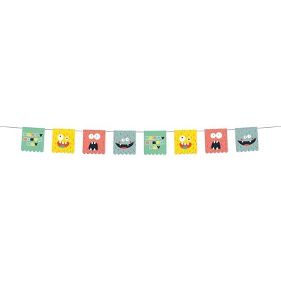 Bunting Garland Monster Bash - 6 m