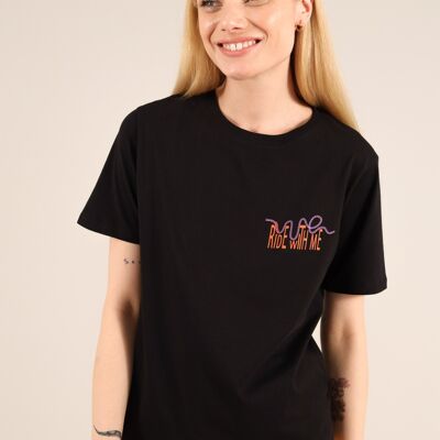 T-shirt Roller Coaster en noir