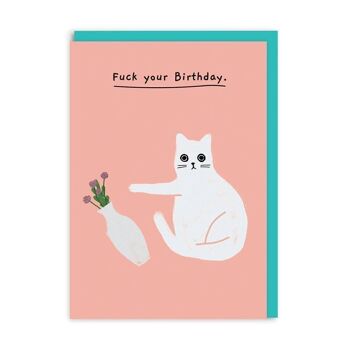 J'emmerde ta carte de voeux d'anniversaire 2