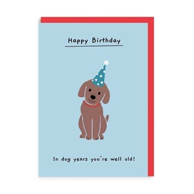 Años del perro Tarjetas de felicitación