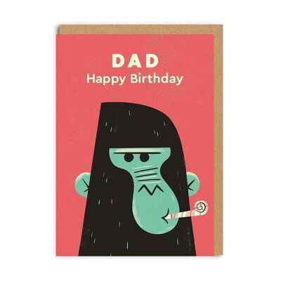 Dad Gorilla Birthday Card
