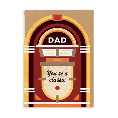 Cartolina d'auguri di papà Jukebox