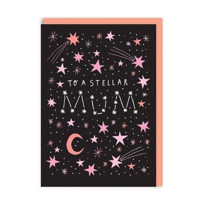Stellare Mama-Grußkarte