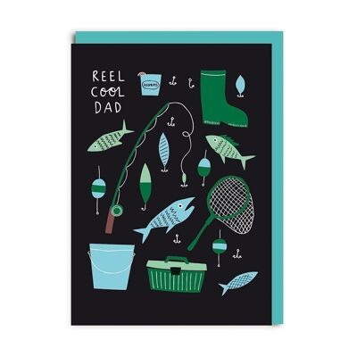 Reel Cool Dad Greeting Card