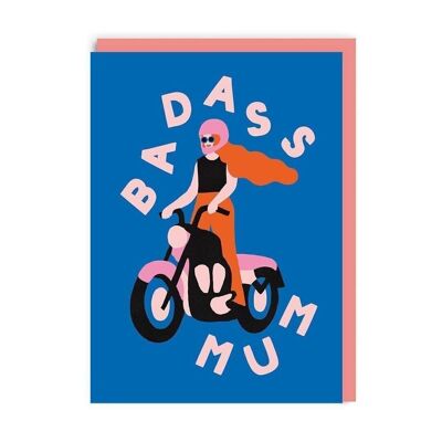 Badass Mum Mother's Day Card