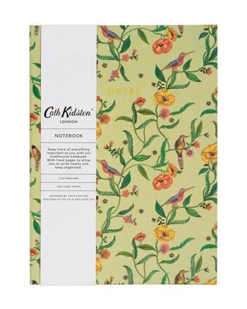 Cath Kidston Summer Birds Carnet relié en tissu A5 1