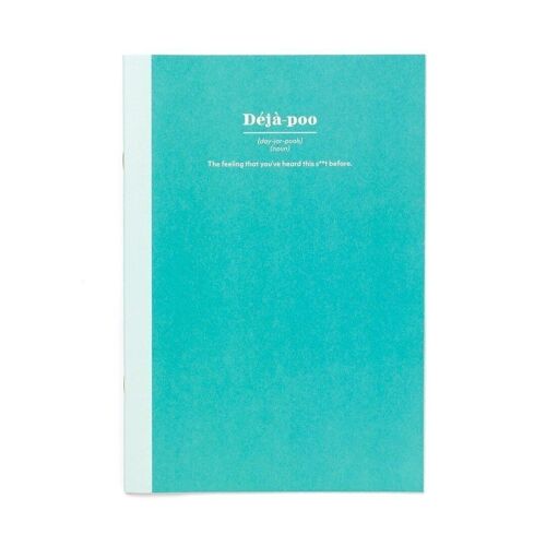Deja-poo A4ish Notebook