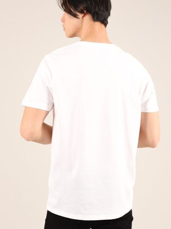 T-shirt Candy Apples pour hommes en blanc 3