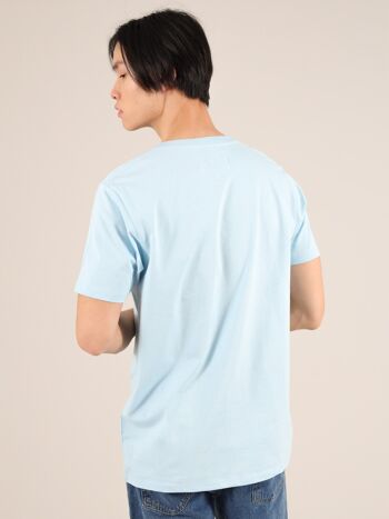 T-shirt Candy Apples pour hommes en bleu clair 3