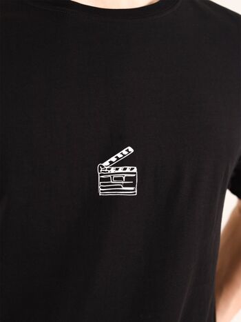 T-shirt pour hommes Film en noir 4