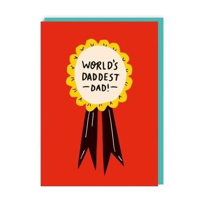 Vatertagskarte „World's Daddest Dad“ (8694)