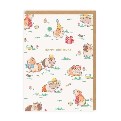 Cath Kidston Guinea Pig Birthday Card