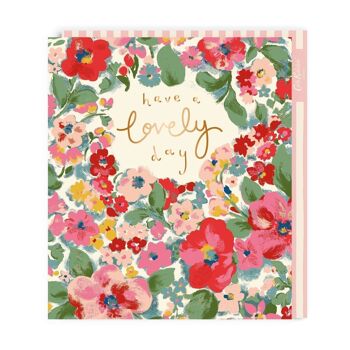 Cath Kidston Have A Lovely Day Grande carte de vœux d'anniversaire 1
