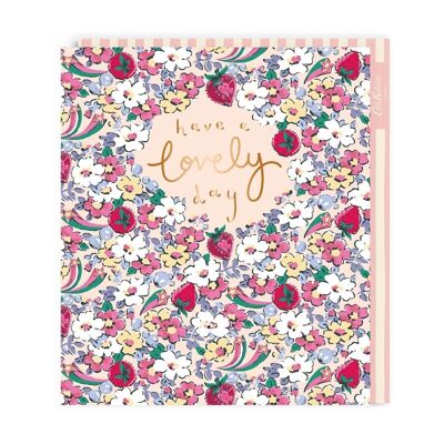 Have a Lovely Day Self Care Ditsy Floral Card