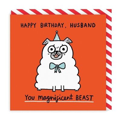 Magnificent Beast Square Greeting Card