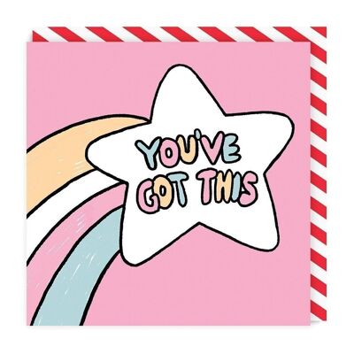 You've Got This Square Greeting Card
