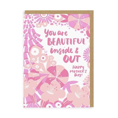 Beautiful Inside And Out Greeting Card
