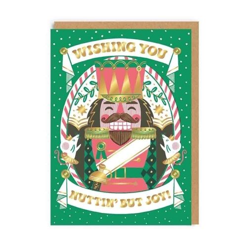 Nuttin but Joy Nutcracker Christmas Card