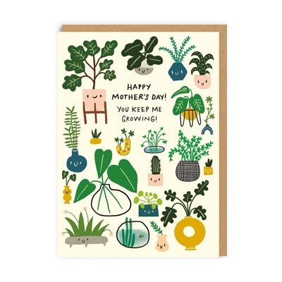 You Keep Me Growing Mother's Day Card (8559)