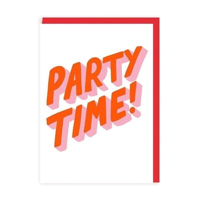 Party Time Grußkarte
