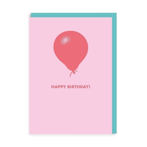 Balloon Icon Greeting Card