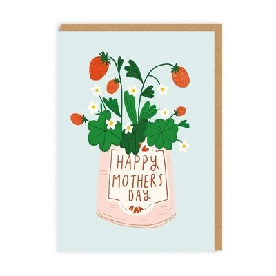 Erdbeeren-Muttertagskarte