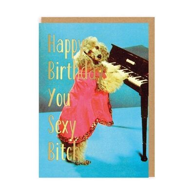 Sexy Bitch-Happy-Birthday-Karte