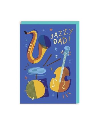 Papa Jazzy Carte de vœux 1