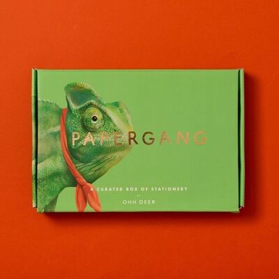 Papergang: una caja de selección de papelería - The Menagerie