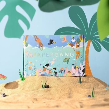 Papergang : Une boîte de sélection de papeterie - Édition Just Keep Swimming 4