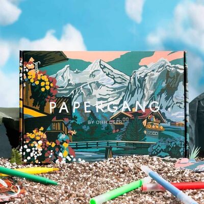 Papergang: Una caja de selección de artículos de papelería - Edición Nature Calls