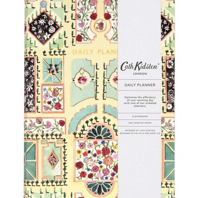 Planificador diario con estampado Garden de Cath Kidston