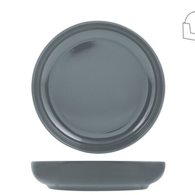 Stockholm gray soup plate ø 22 cm