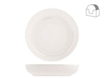 Assiette creuse blanche Stockholm ø 22 cm