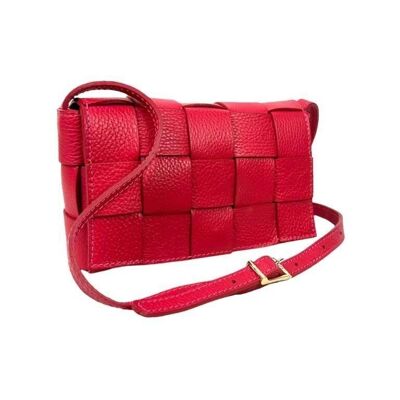 Leather Shoulder Bag with Square Design for Women. sales